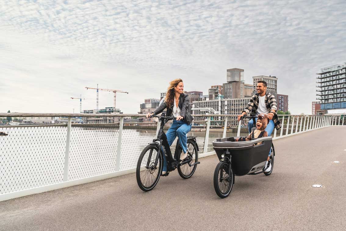 Jan de Jonge fietsen Lovens elektrische bakfiets