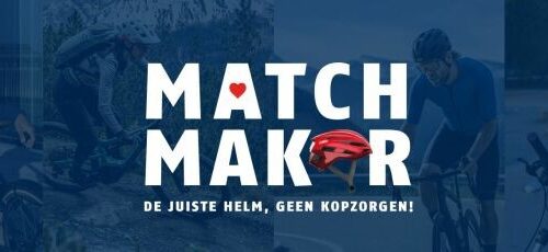 Jan de Jonge fietsen Abus Match Maker fietshelm